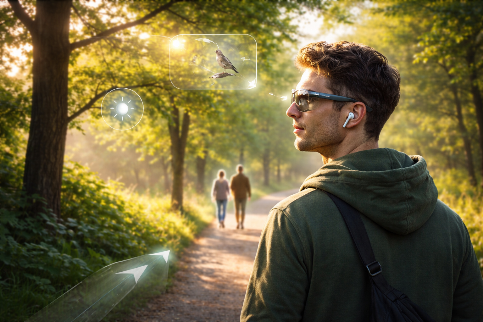 Conceptual diagram of context-aware AI meditation system