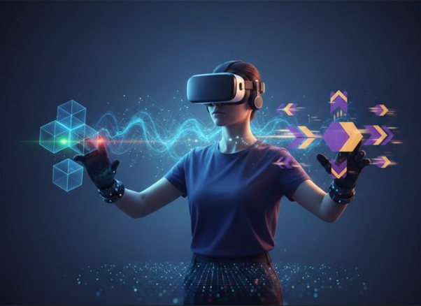 Conceptual diagram of VR-native attention assessment tasks
